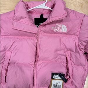 The North Face Pink Puffer Jacket
